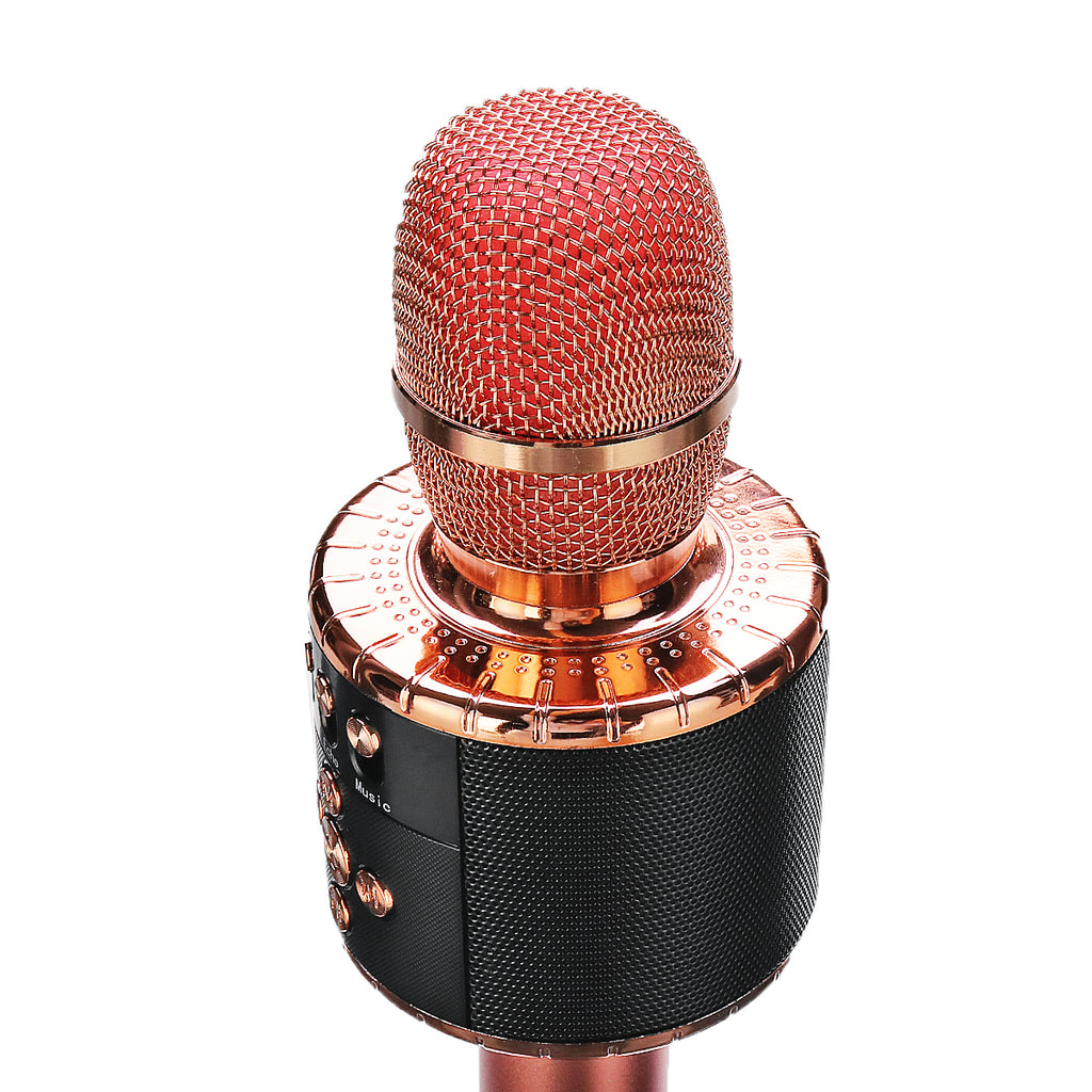 Karaoke Microphone with Wireless Bluetooth Speaker Recorder Portable for iphone Android Smartphone