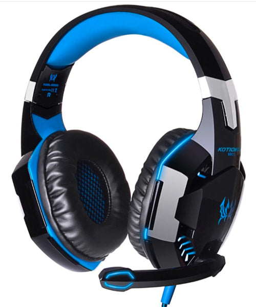 Wired Gaming Headset with Lights, for Xbox One, PS4, Switch, PC, Laptop, Bass Stero Surround, Noise Cancelling Over Ear Headphones with Mic