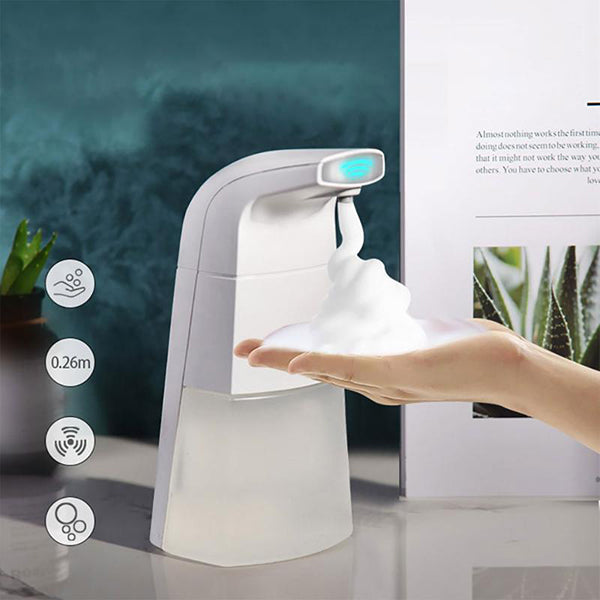 Touchless Foam Dispenser, Automatic Countertop Foaming Soap Dispenser