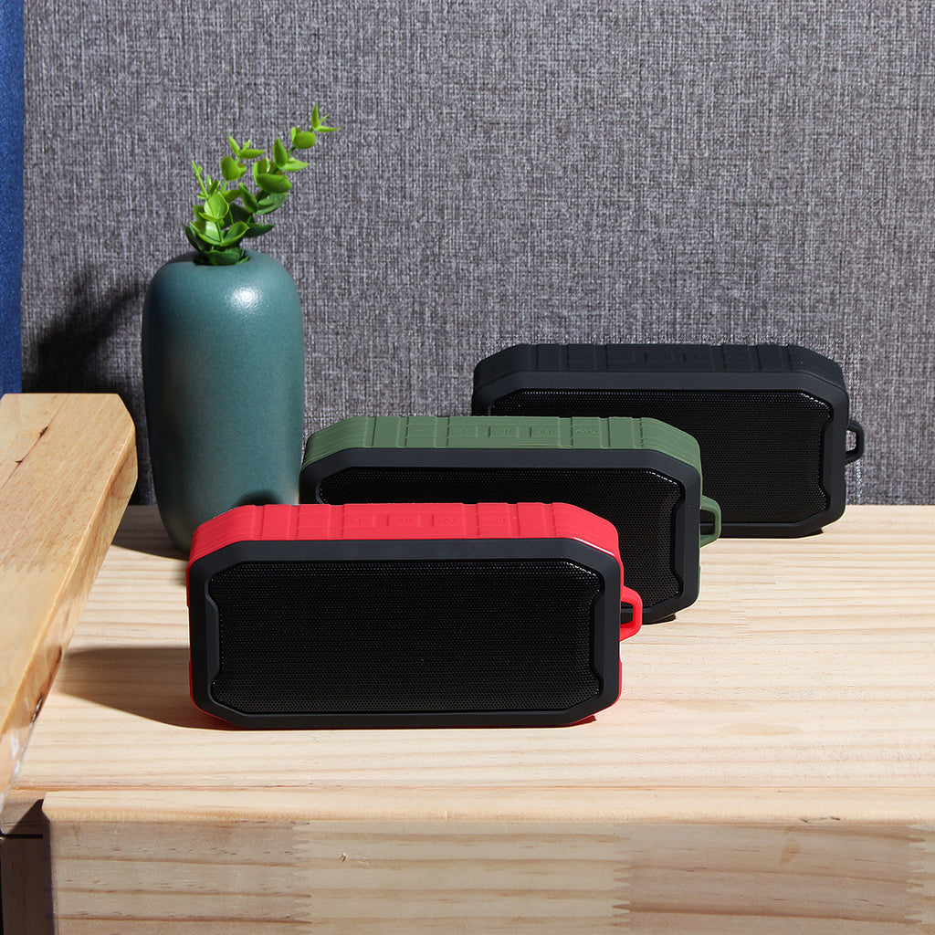 HomeTrendz™ Portable Wireless Bluetooth Speaker Surround Sound Stereo Waterproof Outdoor Speaker with Mic
