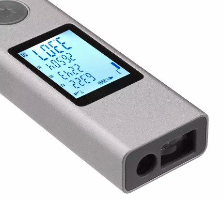 HomeTrendz™ Rechargeable Digital Laser Tape Measure Rangefinder Distance Measurer